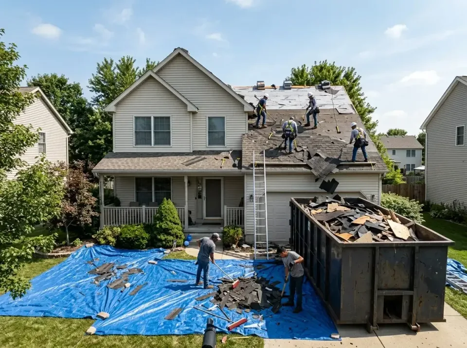 roof-replacement-debris-remova-004 — frequently asked questions, Cheapest Dumpster Rentals in Gambrills, MD